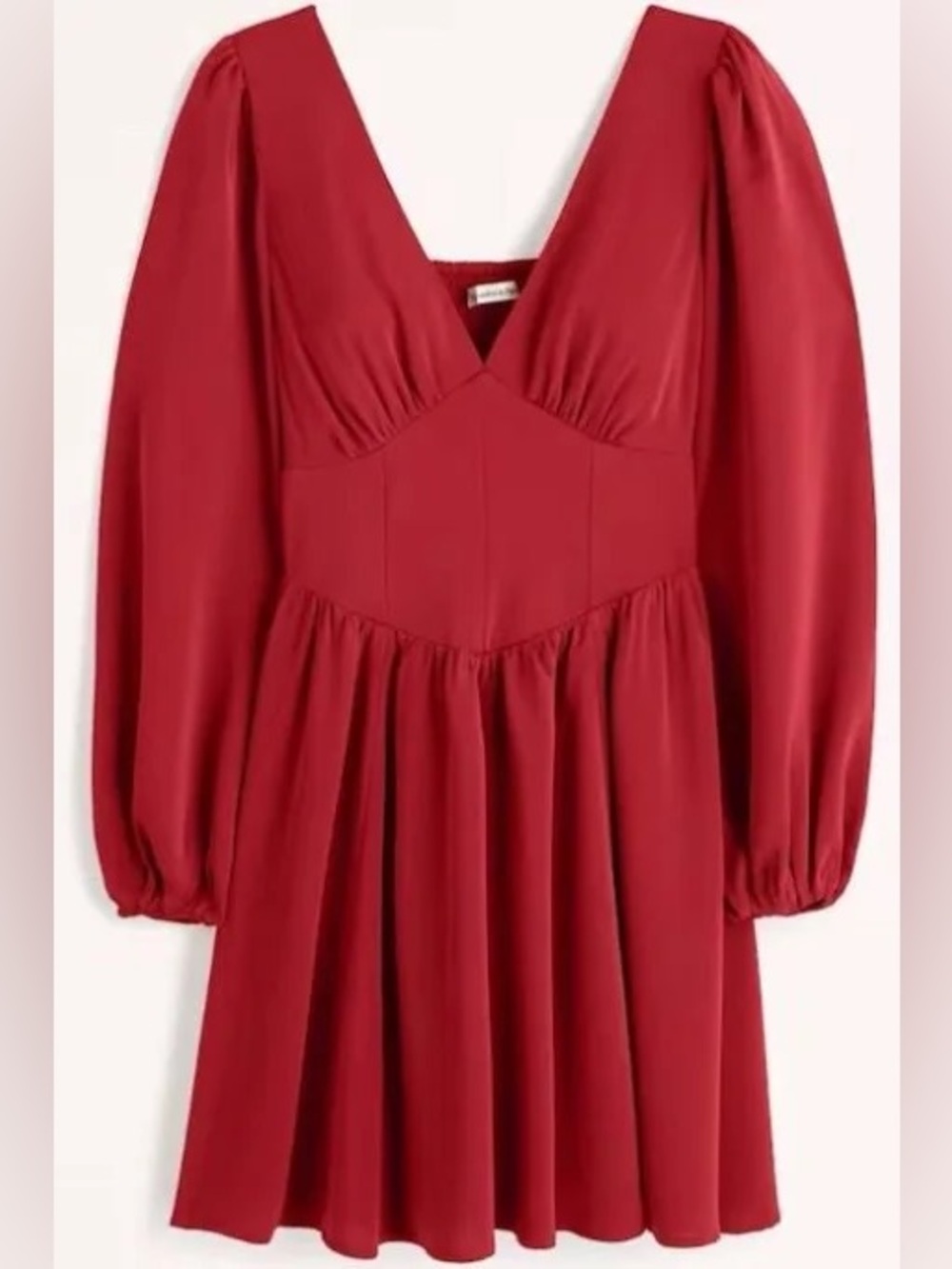 NWT Abercrombie & Fitch Red Mini Dress